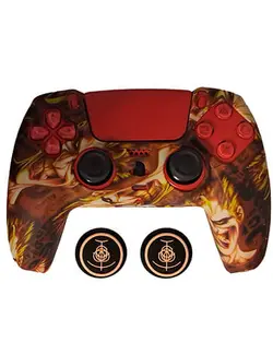محافظ دسته PS5 طرح فایر با آنالوگ