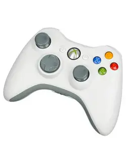 دسته بازی ایکس باکس 360 سفید بیسیم XB486