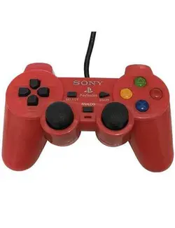 خرید دسته بازی پلی استیشن 2 قرمز Red PS2 Controller