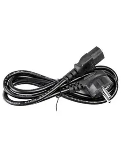 کابل برق 3 پین منبع تغذیه کامپیوتر DOP GM00W طول 1.5 متر