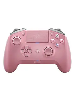 خرید دوال شاک ریزر Raiju Tournament Edition ps4 طرح Quartz Pink