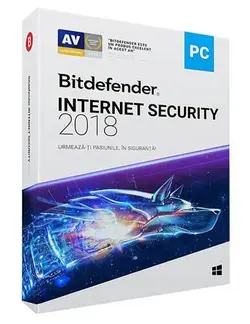 آنتی ویروس اورجینال Bitdefender INTERNET SECURITY 2018 1PC 1Year