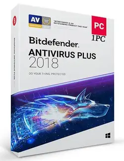 آنتی ویروس اورجینال Bitdefender ANTIVIRUS PLUS 2018 1PC 1Year