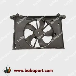 مجموعه کامل فن رادیاتور (موتور فن آریو، بدنه کامل، پره) آریو