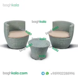 ست میز و صندلی حصیری جینجر