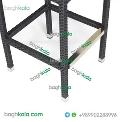صندلی بار حصیری گل ابری