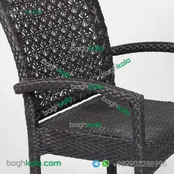 صندلی باغ حصیری ارغوان