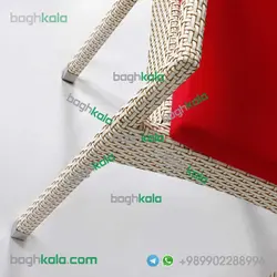 صندلی باغ حصیری ارغوان