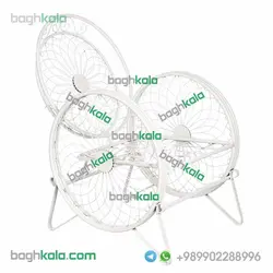 صندلی باغی فرفورژه زنبق