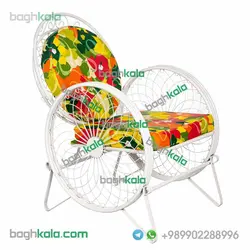 صندلی باغی فرفورژه زنبق