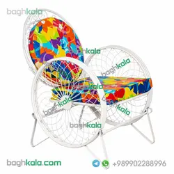 صندلی باغی فرفورژه زنبق