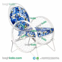 صندلی باغی فرفورژه زنبق