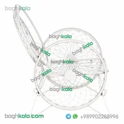 صندلی باغی فرفورژه زنبق