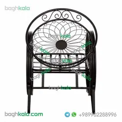 صندلی باغی فرفورژه زنبق