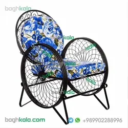 صندلی باغی فرفورژه زنبق