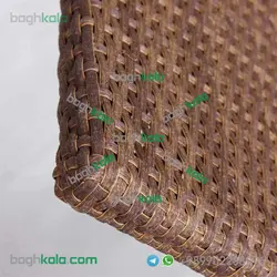 صندلی بدون دسته حصیری گل یخ