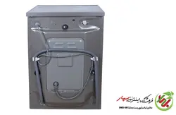 ماشین لباسشویی بست مدل BWD-5812 ظرفیت 5 کیلوگرم رنگ سیلور