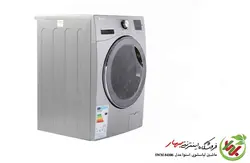ماشین لباسشویی اسنوا مدل SWM-84508 سری اکتا رنگ تیتانیوم ظرفیت 8 کیلوگرم