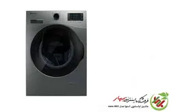 ماشین لباسشویی اسنوا مدل swm-843 ظرفیت ۸ کیلوگرم رنگ نقره‌ ای ادواش