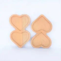 ظرف سرو چوبی قلب BamahaWood مدل XSR9270