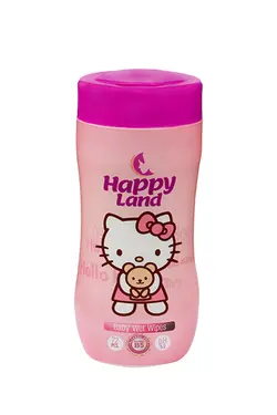 دستمال مرطوب و معطر کودک حاوی عصاره کالندولا هپی لند