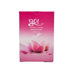 پودر موبر گل مخصوص پوست حساس عصاره سدر و بابونه  وزن 50 گرم