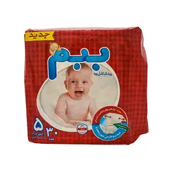 پوشک ببم سایز5خیلی بزرگ 30عددی