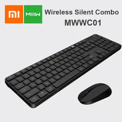 کیبورد و موس شیائومی Xiaomi MIIIW Wireless Silent Combo MWWC01 گلوبال - سینو موبایل