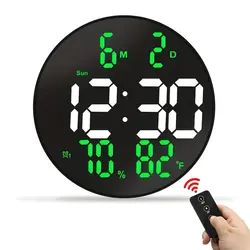 ساعت دیجیتالی دیواری دایره کنترلی مدل DS-5501