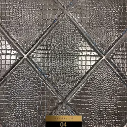 دیوارپوش فومی طرح لوزی مشکی - دکوری