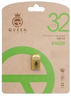 فلش مموری کوئین مدل KNOB ظرفیت 32 گیگابایت