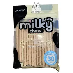 قیمت و خرید تشویقی شیری سگ 30 عددی مدل milky chew