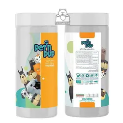 قیمت و خرید دستمال مرطوب حیوانات خانگی Petnpup مدل 50 عددی