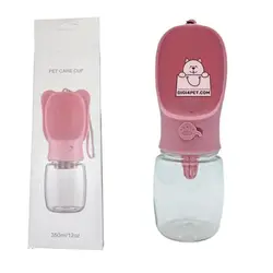 خرید آبخوری همراه حیوانات 350 میلی لیتری مدل Pet care cup | دیجی فورپت