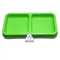 ظرف دو قلو سگ و گربه لیلین سایز کوچک | دیجی فورپت