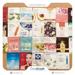 ماسک ورقه ای میکس با رایحه مختلف