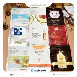 ماسک ورقه ای میکس با رایحه مختلف