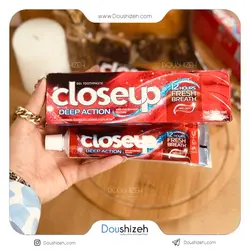 خمیر دندان اصلی دیپ اکشن کلوز آپ CLOSE UP