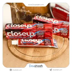 خمیر دندان اصلی دیپ اکشن کلوز آپ CLOSE UP