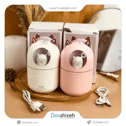 دستگاه بخور سرد شارژی فانتزی گربه | عمده