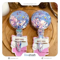 برس مو آکواریومی طرح یونیکورن دایره | عمده