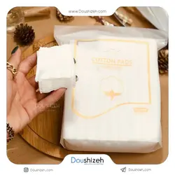 پد تونر و آرایش پاک کن کتان دوطرفه 222 عددی