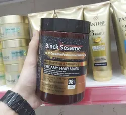 ماسک مو کنجد سیاه بدون سولفات HAIR