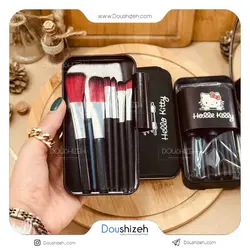 ست براش ۷ عددی هلو کیتی مشکی