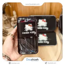 ست براش ۷ عددی هلو کیتی مشکی