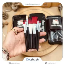 ست براش ۷ عددی هلو کیتی مشکی