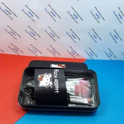 ست براش ۷ عددی هلو کیتی مشکی