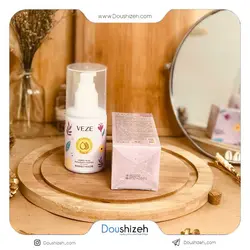 ماسک صورت حبابی آمینواسید گیاه پریلا VEZE