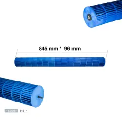 بلوور کولر اسپلیت 848*95 بوش داخل