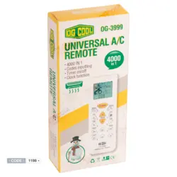 ریموت کنترل مادر یا همه کاره کولر گازی مدل OG-3999 | دکترکول